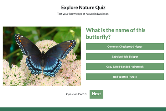davidsonlands.org custom quiz application thumbnail-5
