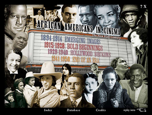 African Americans in Cinema: The First Half Century CD-ROM thumbnail-0