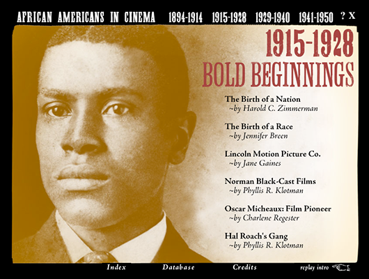 African Americans in Cinema: The First Half Century CD-ROM thumbnail-4