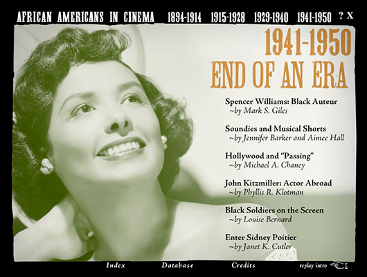 African Americans in Cinema: The First Half Century CD-ROM thumbnail-8
