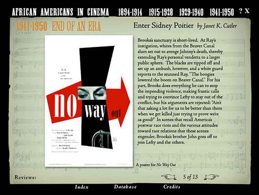 African Americans in Cinema: The First Half Century CD-ROM thumbnail-9