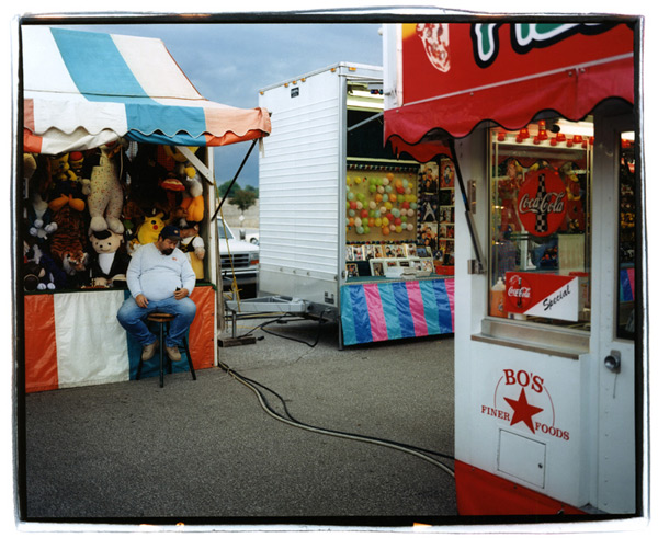 Carnival Worker, Bloomington, 2001, Archival Ink Jet Print, 24x20" thumbnail-1