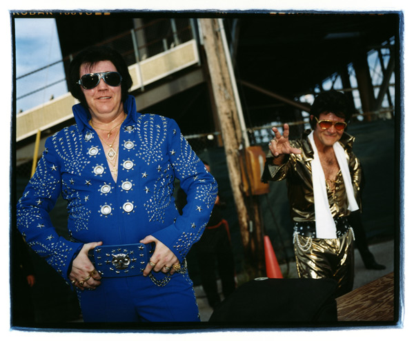 Elvis Impersonators, Indiana State Fair, 2002, Archival Ink Jet Print, 24x20" thumbnail-18