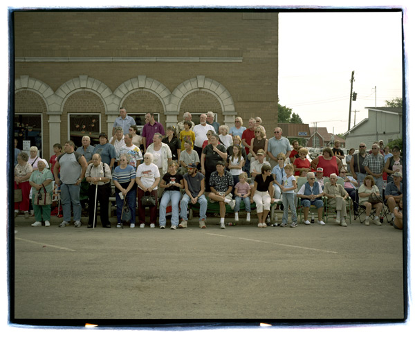 Crowd, Persimmon Festival Parade, Mitchell, 2004, Archival Ink Jet Print, 24x20" thumbnail-12