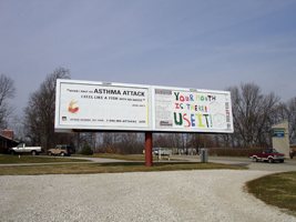 Use Your Mouth!, by Max, Billboard Generation III, Bloomington, IN, 2005 thumbnail-14